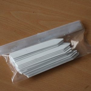 x plantlabel, plastic, qty: 25